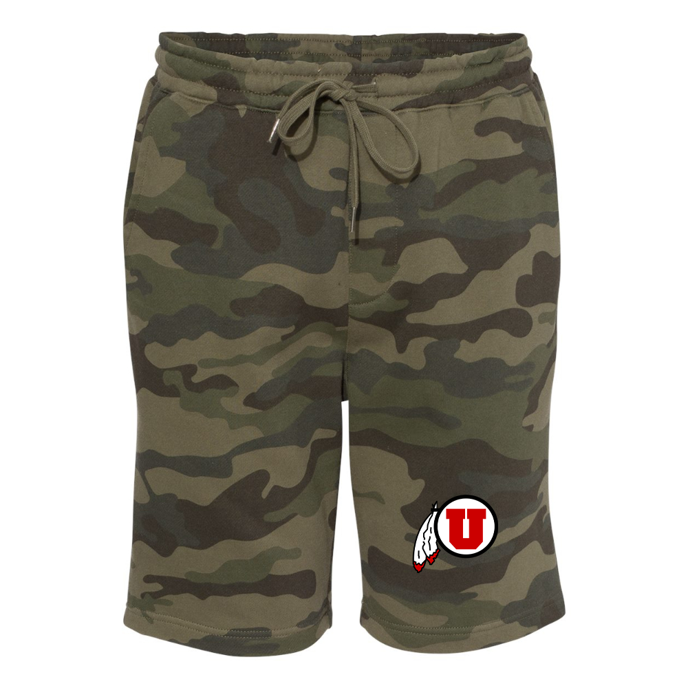 Men's Utah Utes Independent Trading Co Midweight Fleece Shorts